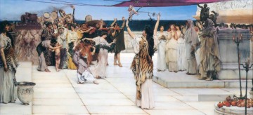 Sir Lawrence Alma Tadema Werke - A Widmung zu Bacchus romantische Sir Lawrence Alma Tad